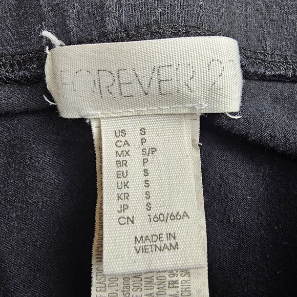 Forever 21 Leggings Lot Of 2 Raspberry Pink Black Women's Size Small - Picture 6 of 9